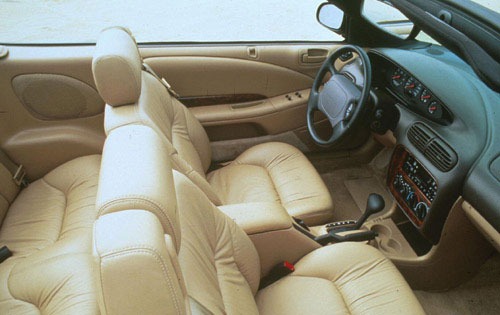1996 Chrysler Sebring 2 D interior #9