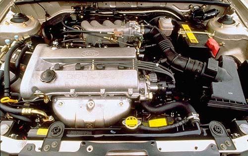 1996 Kia Sephia 4 Dr LS S exterior #7
