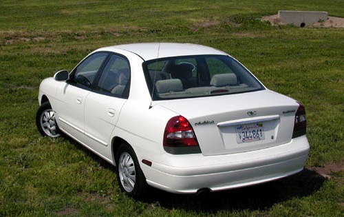 2002 Daewoo Nubira CDX 4d exterior #16