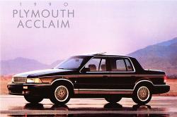 1990 Plymouth Acclaim #7