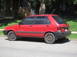 1990 Subaru Justy #6