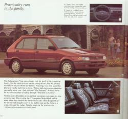 1991 Subaru Justy #9