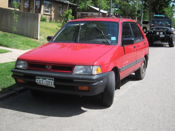 1992 Subaru Justy #1