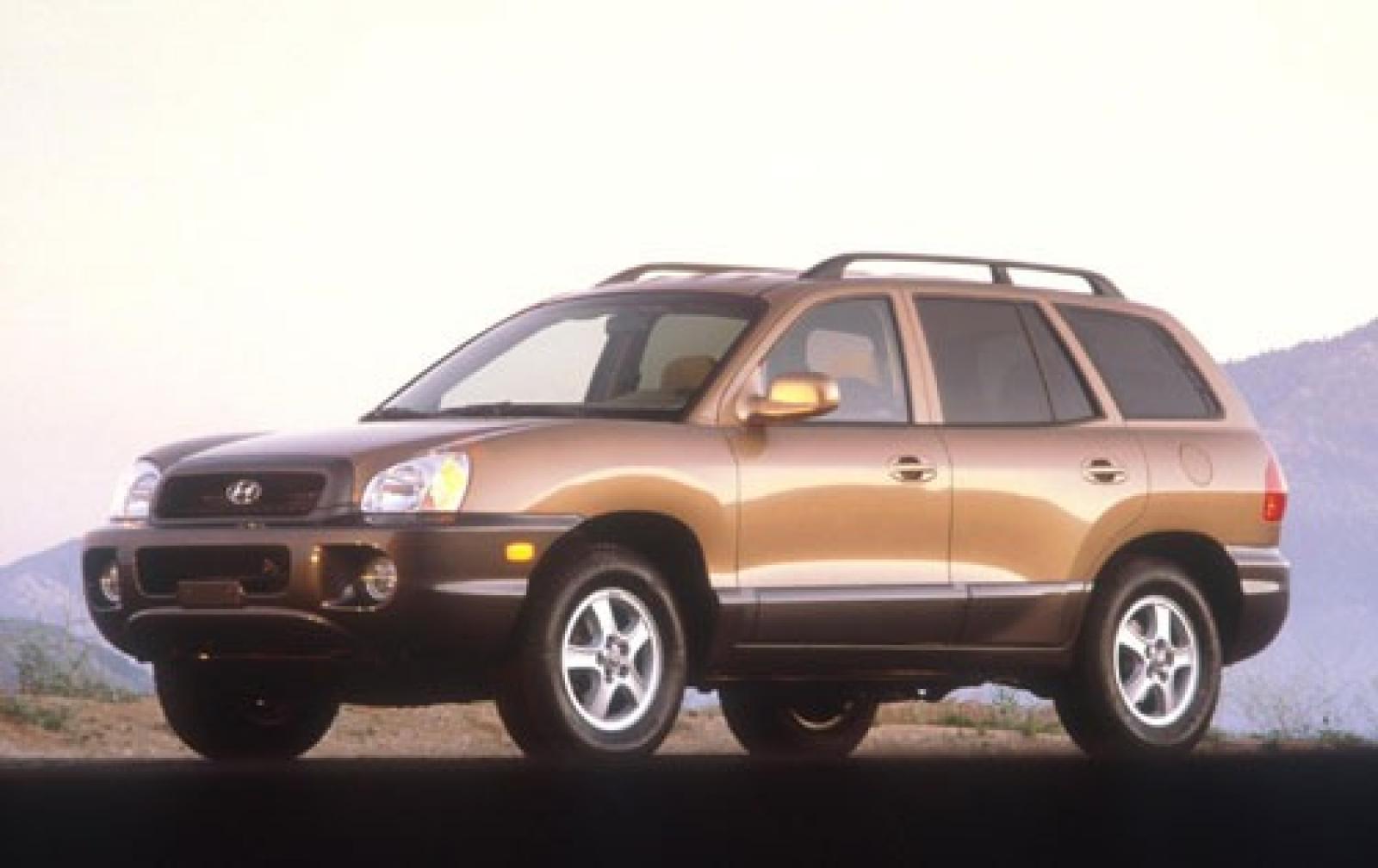 Hyundai santa fe 2001 года