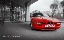 the red devil of bmw 8 Series