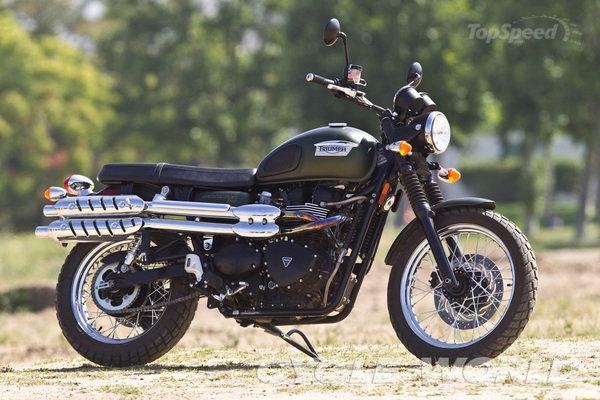 Triumph Scrambler: Test Drive In Rough Conditions